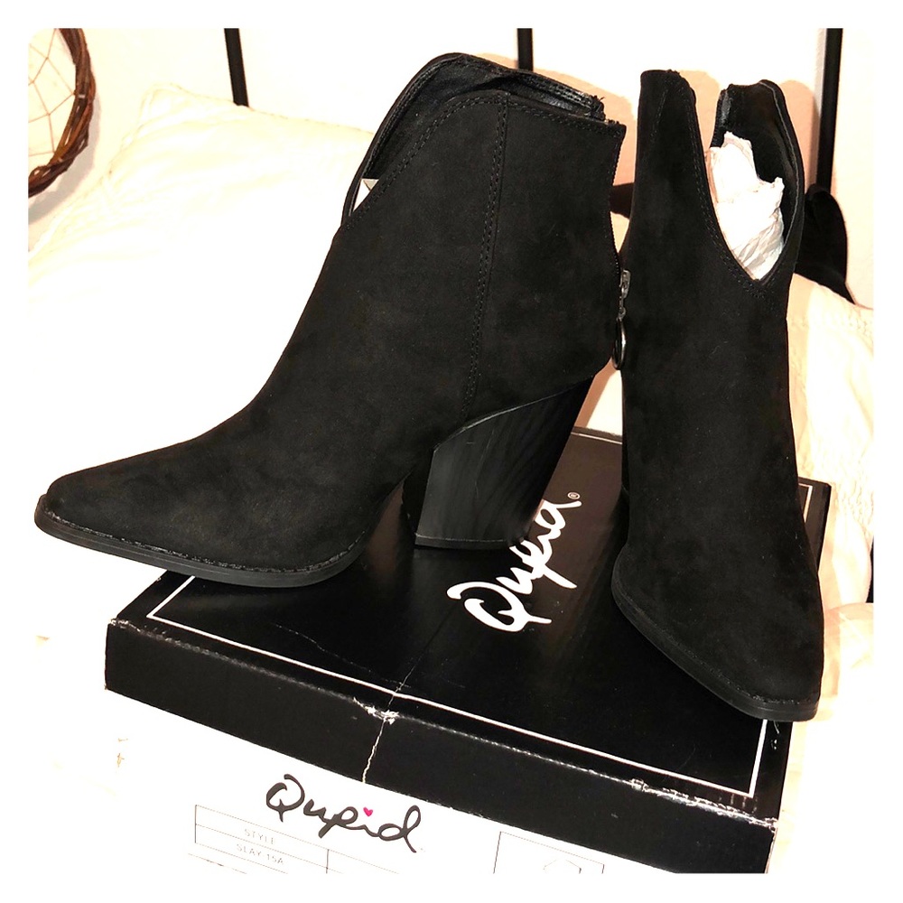 Black booties